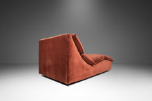Load image into Gallery viewer, Mid-Century Post Modern Hollywood Regency "Wave" Chaise Lounge in Salmon Pink Velvet, USA, c. 1986-ABT Modern