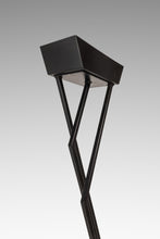 Load image into Gallery viewer, Mid-Century Post Modern Italian Cantilever Freestanding 6 Foot Floor Lamp with Travertine Base, Italy, c. 1980s-ABT Modern