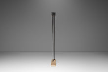 Load image into Gallery viewer, Mid-Century Post Modern Italian Cantilever Freestanding 6 Foot Floor Lamp with Travertine Base, Italy, c. 1980s-ABT Modern