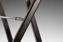 Load image into Gallery viewer, Mid-Century Post Modern Italian Cantilever Freestanding 6 Foot Floor Lamp with Travertine Base, Italy, c. 1980s-ABT Modern