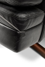 Load image into Gallery viewer, Mid-Century Scandinavian Modern Lounge Chair w/ Matching Ottoman in Leather by Fredrik A. Kayser for Vatne Møbler, Norway, c. 1960s-ABT Modern