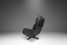 Load image into Gallery viewer, Mid-Century Scandinavian Modern Lounge Chair w/ Matching Ottoman in Leather by Fredrik A. Kayser for Vatne Møbler, Norway, c. 1960s-ABT Modern