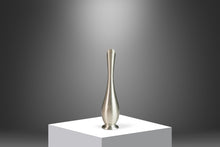 Load image into Gallery viewer, Mid-Century Scandinavian Modern Petite Sculptural Solid Pewter Vase by Metaalwarenfabriek , Holland, c. 1960s-ABT Modern