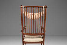 Load image into Gallery viewer, Mid-Century Scandinavian Modern Rocking Chair in Solid Teak & Bouclé by Yngve Ekström for Swedese, Sweden, c. 1960s-ABT Modern