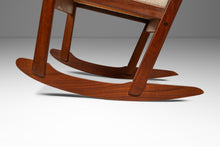 Load image into Gallery viewer, Mid-Century Scandinavian Modern Rocking Chair in Solid Teak & Bouclé by Yngve Ekström for Swedese, Sweden, c. 1960s-ABT Modern