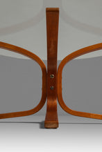 Load image into Gallery viewer, Mid-Century Scandinavian Modern "Siesta" Coffee Table w/ Glass Top by Ingmar Relling for Westnofa, Norway, c. 1970s-ABT Modern