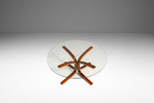 Load image into Gallery viewer, Mid-Century Scandinavian Modern "Siesta" Coffee Table w/ Glass Top by Ingmar Relling for Westnofa, Norway, c. 1970s-ABT Modern