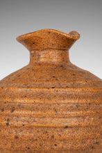 Load image into Gallery viewer, Miniature Vintage Ceramic Japanese Shigaraki Yaki Ikebana Flower Vase Vessel, Japan, c. 1960s-ABT Modern
