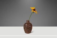 Load image into Gallery viewer, Miniature Vintage Ceramic Japanese Shigaraki Yaki Ikebana Flower Vase Vessel, Japan, c. 1960s-ABT Modern