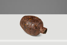 Load image into Gallery viewer, Miniature Vintage Ceramic Japanese Shigaraki Yaki Ikebana Flower Vase Vessel, Japan, c. 1960s-ABT Modern