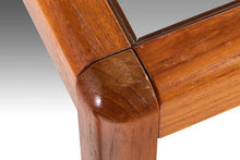 Load image into Gallery viewer, Minimalist Danish Modern Teak End Tables with Smoked Glass Tops, c. 1970s-ABT Modern