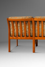 Load image into Gallery viewer, Model 333 Danish Mid-Century Modern Three-Seater Sofa in Solid Beech and Original Floral Upholstery by Schou Andersen, Denmark, c. 1980s-ABT Modern