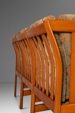 Load image into Gallery viewer, Model 333 Danish Mid-Century Modern Three-Seater Sofa in Solid Beech and Original Floral Upholstery by Schou Andersen, Denmark, c. 1980s-ABT Modern