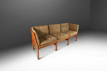Load image into Gallery viewer, Model 333 Danish Mid-Century Modern Three-Seater Sofa in Solid Beech and Original Floral Upholstery by Schou Andersen, Denmark, c. 1980s-ABT Modern