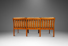 Load image into Gallery viewer, Model 333 Danish Mid-Century Modern Three-Seater Sofa in Solid Beech and Original Floral Upholstery by Schou Andersen, Denmark, c. 1980s-ABT Modern