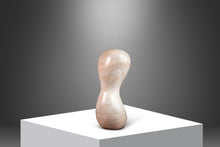 Load image into Gallery viewer, Modern Abstract Oblong "Arrokoth" Sculpture in Solid Alabaster by Mark Leblanc for Mark Leblanc Studios, USA, c. 2023-ABT Modern