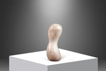 Load image into Gallery viewer, Modern Abstract Oblong "Arrokoth" Sculpture in Solid Alabaster by Mark Leblanc for Mark Leblanc Studios, USA, c. 2023-ABT Modern