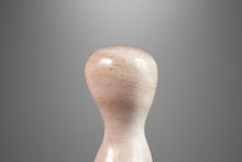 Load image into Gallery viewer, Modern Abstract Oblong "Arrokoth" Sculpture in Solid Alabaster by Mark Leblanc for Mark Leblanc Studios, USA, c. 2023-ABT Modern