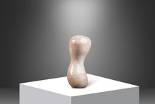 Load image into Gallery viewer, Modern Abstract Oblong "Arrokoth" Sculpture in Solid Alabaster by Mark Leblanc for Mark Leblanc Studios, USA, c. 2023-ABT Modern