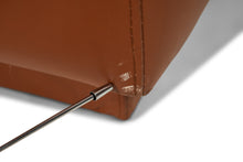 Load image into Gallery viewer, Modern Low Profile Three-Seater Sofa in Cognac Brown Leather in the Manner of Niels Eilersen, USA, c. 1980's-ABT Modern