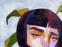 Load image into Gallery viewer, Ms. Maybe by James Mattison, 36x36, Oil on Wood Canvas, 2021-ABT Modern