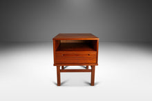 Load image into Gallery viewer, Nightstand / End Table in Teak by Nils Jonsson for Torring Møbelfabrik Produced by HJN Mobler, Denmark, c. 1960's-ABT Modern
