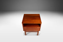 Load image into Gallery viewer, Nightstand / End Table in Teak by Nils Jonsson for Torring Møbelfabrik Produced by HJN Mobler, Denmark, c. 1960's-ABT Modern