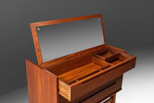 Load image into Gallery viewer, Nils Jonsson Teak Vanity / Dresser for Torring Møbelfabrik Produced by HJN Mobler, Denmark, c. 1960's-ABT Modern