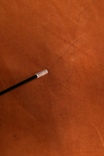 Load image into Gallery viewer, ON HOLD Art Deco Mid-Century Modern Three-Seater Sofa with Sculptural Arms in Patinaed Leather, USA, c. 1970s-ABT Modern