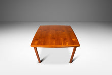 Load image into Gallery viewer, Mid-Century Scandinavian Modern Expansion Dining Table w/ Stow-in-Table Leaves in Teak by D-SCAN, c. 1970's-ABT Modern