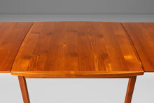 Load image into Gallery viewer, Mid-Century Scandinavian Modern Expansion Dining Table w/ Stow-in-Table Leaves in Teak by D-SCAN, c. 1970's-ABT Modern