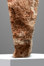 Load image into Gallery viewer, One of One Abstract Organic Modern "Window" Sculpture Carved in Solid Pink Alabaster by Mark Leblanc for Leblanc Studios, USA, c. 2020s-ABT Modern