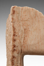 Load image into Gallery viewer, One of One Abstract Organic Modern "Window" Sculpture Carved in Solid Pink Alabaster by Mark Leblanc for Leblanc Studios, USA, c. 2020s-ABT Modern