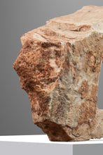 Load image into Gallery viewer, One of One Abstract Organic Modern "Window" Sculpture Carved in Solid Pink Alabaster by Mark Leblanc for Leblanc Studios, USA, c. 2020s-ABT Modern