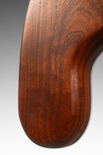 Load image into Gallery viewer, Organic Modern "Arch" Hanging Wall Art / Sculpture in Solid Sapele by Mark Leblanc for Leblanc Studios, USA, c. 2020's-ABT Modern