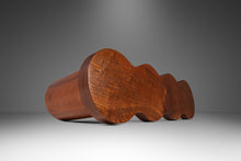 Load image into Gallery viewer, Organic Modern Bench in Solid African Sapele Mahogany by Mark Leblanc for Mark Leblanc Studios, USA, c. 2024-ABT Modern