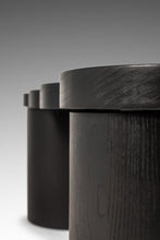 Load image into Gallery viewer, Organic Modern Hand-Shaped & Turned Sculptural Bench in Solid Ebonized Ash by Mark Leblanc for Mark Leblanc Studios, USA, c. 2023-ABT Modern