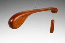 Load image into Gallery viewer, Organic Modern Hanging Nursery Mobile in Solid Sapele by Mark Leblanc for Leblanc Studios, USA, c. 2020's-ABT Modern