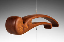 Load image into Gallery viewer, Organic Modern Hanging Nursery Mobile in Solid Sapele by Mark Leblanc for Leblanc Studios, USA, c. 2020's-ABT Modern
