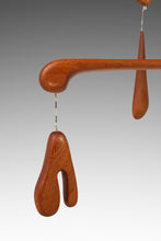 Load image into Gallery viewer, Organic Modern Hanging Nursery Mobile in Solid Sapele by Mark Leblanc for Leblanc Studios, USA, c. 2020's-ABT Modern