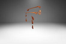 Load image into Gallery viewer, Organic Modern Hanging Nursery Mobile in Solid Sapele by Mark Leblanc for Leblanc Studios, USA, c. 2020's-ABT Modern