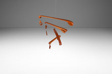 Load image into Gallery viewer, Organic Modern Hanging Nursery Mobile in Solid Sapele by Mark Leblanc for Leblanc Studios, USA, c. 2020's-ABT Modern