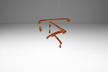 Load image into Gallery viewer, Organic Modern Hanging Nursery Mobile in Solid Sapele by Mark Leblanc for Leblanc Studios, USA, c. 2020's-ABT Modern