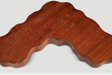 Load image into Gallery viewer, Organic Modern Serving Tray / Key Holder / Catch-All Hand-Carved in Solid Sapele by Mark Leblanc for Leblanc Studios, USA, c. 2020's-ABT Modern