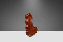 Load image into Gallery viewer, Organic Modern Serving Tray / Key Holder / Catch-All Hand-Carved in Solid Sapele by Mark Leblanc for Leblanc Studios, USA, c. 2020's-ABT Modern