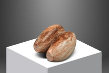 Load image into Gallery viewer, Organic Modern "Void Leading to Breath" Sculpture in Solid Pink Alabaster w/ Solid Aluminum Base by Mark Leblanc for Leblanc Studios-ABT Modern