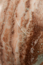 Load image into Gallery viewer, Organic Modern "Void Leading to Breath" Sculpture in Solid Pink Alabaster w/ Solid Aluminum Base by Mark Leblanc for Leblanc Studios-ABT Modern