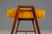 Load image into Gallery viewer, Original Piano Bench in Walnut & Velour for the Baldwin Acrosonic Spinet Piano by Manual Arts, USA, c. 1960s-ABT Modern