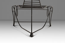 Load image into Gallery viewer, Oversized Modernist Wrought Iron Sculptural "Spine Chair" in the Manner of Andre Dubreuil, United States, c. 1980s-ABT Modern
