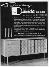 Load image into Gallery viewer, Patinaed Daniska Group Modernist Credenza with Button-Tufted Doors in Walnut by Salvatore Bevelacqua, USA, c. 1950s-ABT Modern